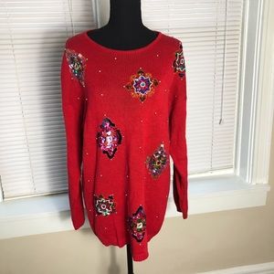 ✨ BUNDLES ONLY! Oversized Christmas Sweater